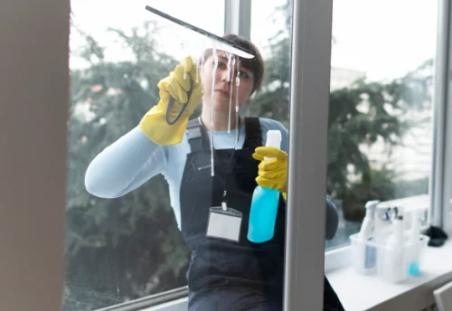 Nettoyage de vitres intérieures et extérieures à Lachau